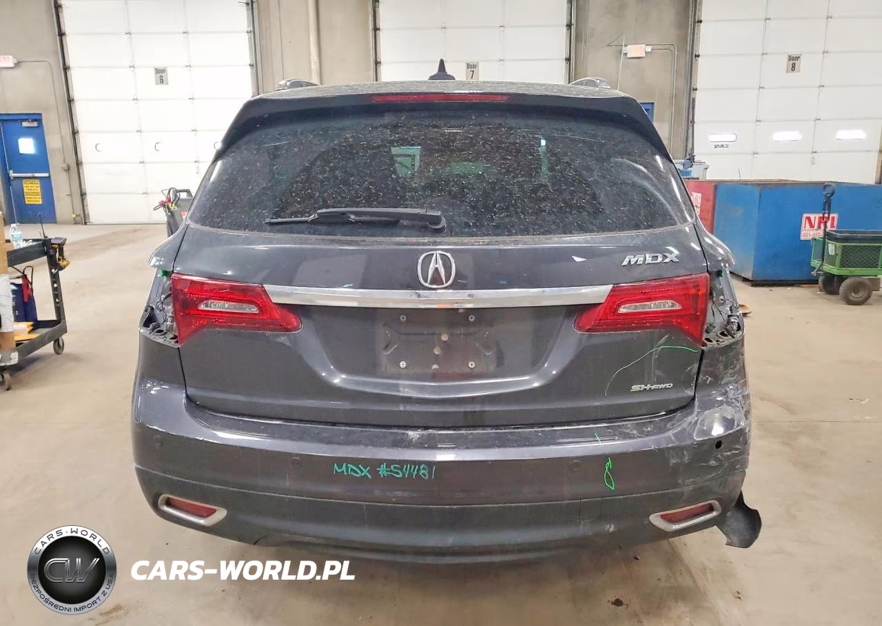 2014 Acura Mdx Advance VIN:5FRYD4H84EB010255 - 6