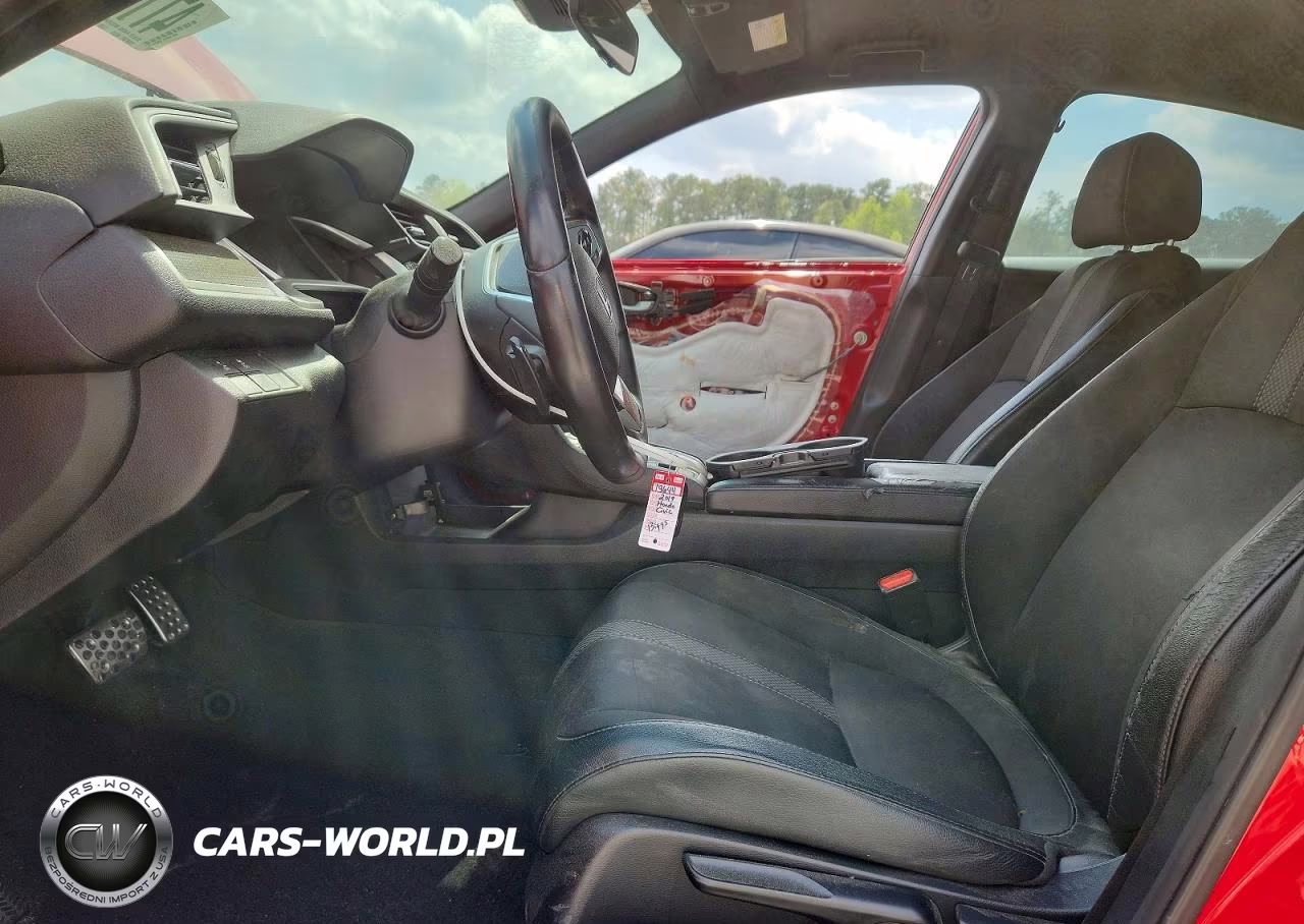 2019 Honda Civic Sport VIN:2HGFC2F80KH592123 - 7