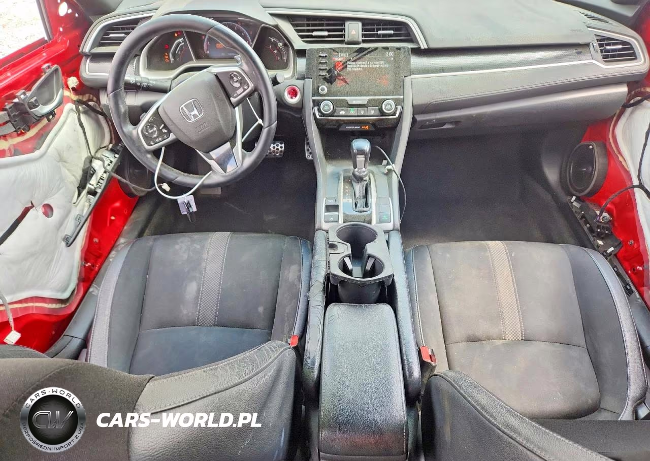 2019 Honda Civic Sport VIN:2HGFC2F80KH592123 - 8