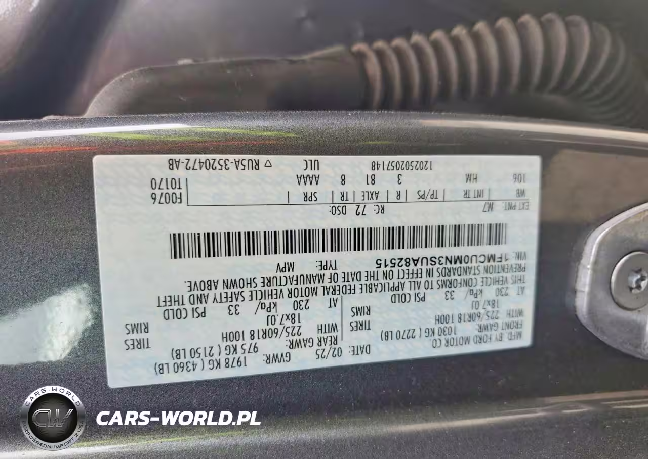 2025 Ford Escape St Line VIN:1FMCU0MN3SUA82515 - 13