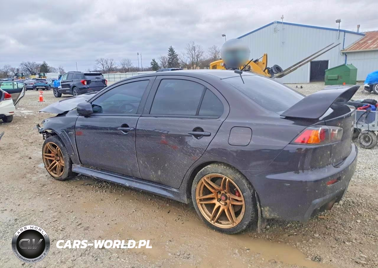 2012 Mitsubishi Lancer Evolution Gsr VIN:JA32W8FV3CU008436 - 2