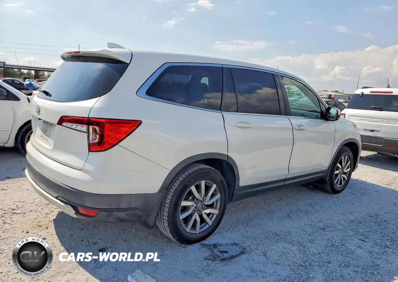 2020 Honda Pilot Exl VIN:5FNYF5H56LB011492 - 2