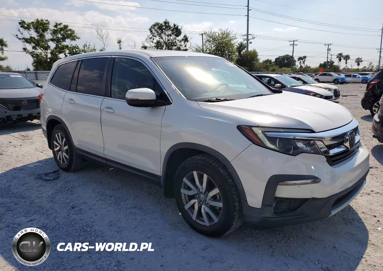 2020 Honda Pilot Exl VIN:5FNYF5H56LB011492 - 3