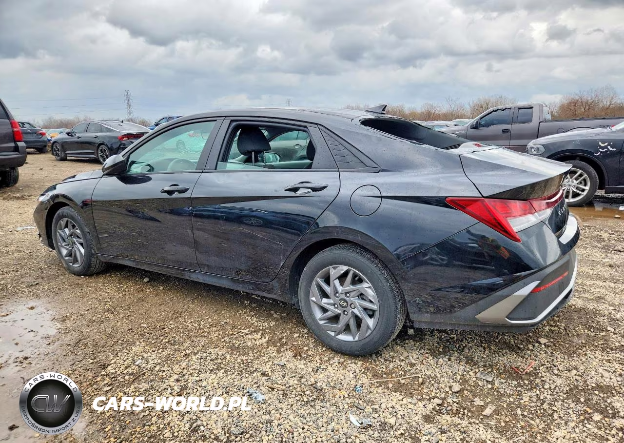 2024 Hyundai Elantra Hybrid Blue VIN:KMHLM4DJ2RU094623 - 2
