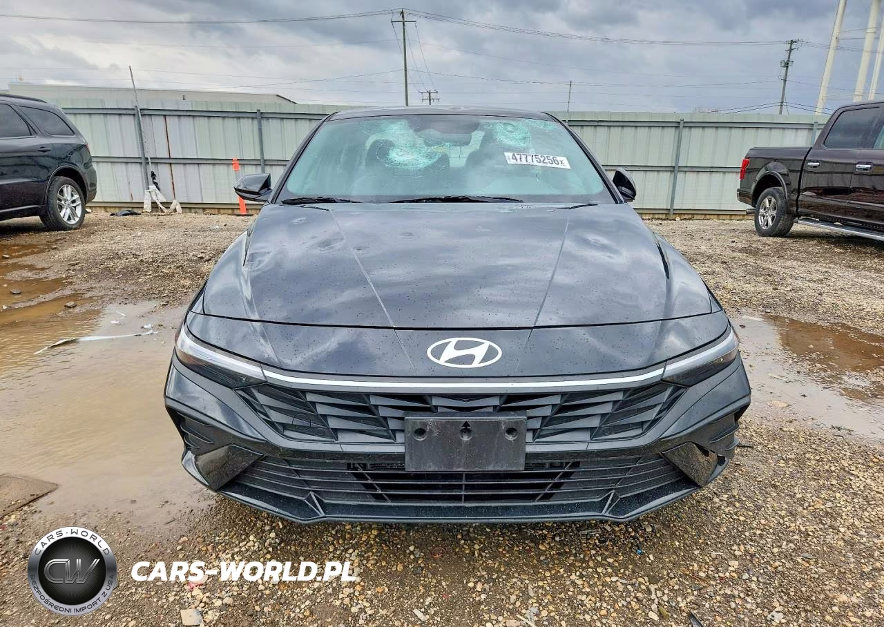 2024 Hyundai Elantra Hybrid Blue VIN:KMHLM4DJ2RU094623 - 5