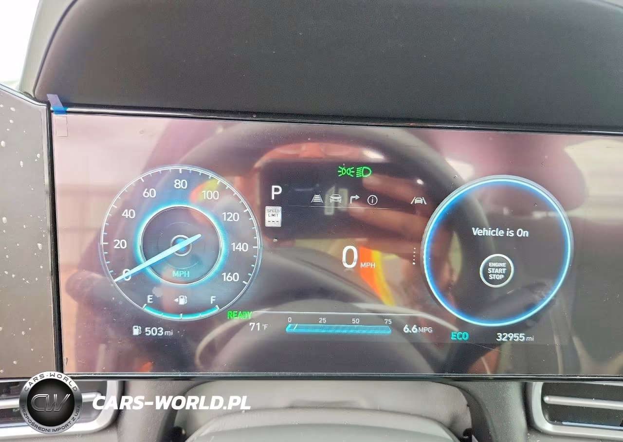 2024 Hyundai Elantra Hybrid Blue VIN:KMHLM4DJ2RU094623 - 9