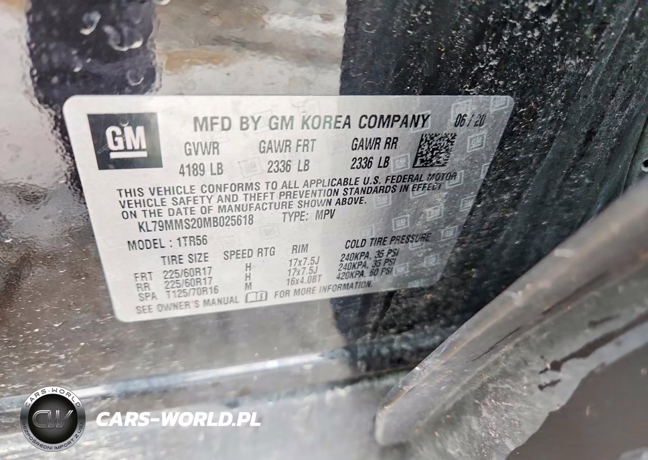 2021 Chevrolet Trailblazer Ls VIN:KL79MMS20MB025618 - 13