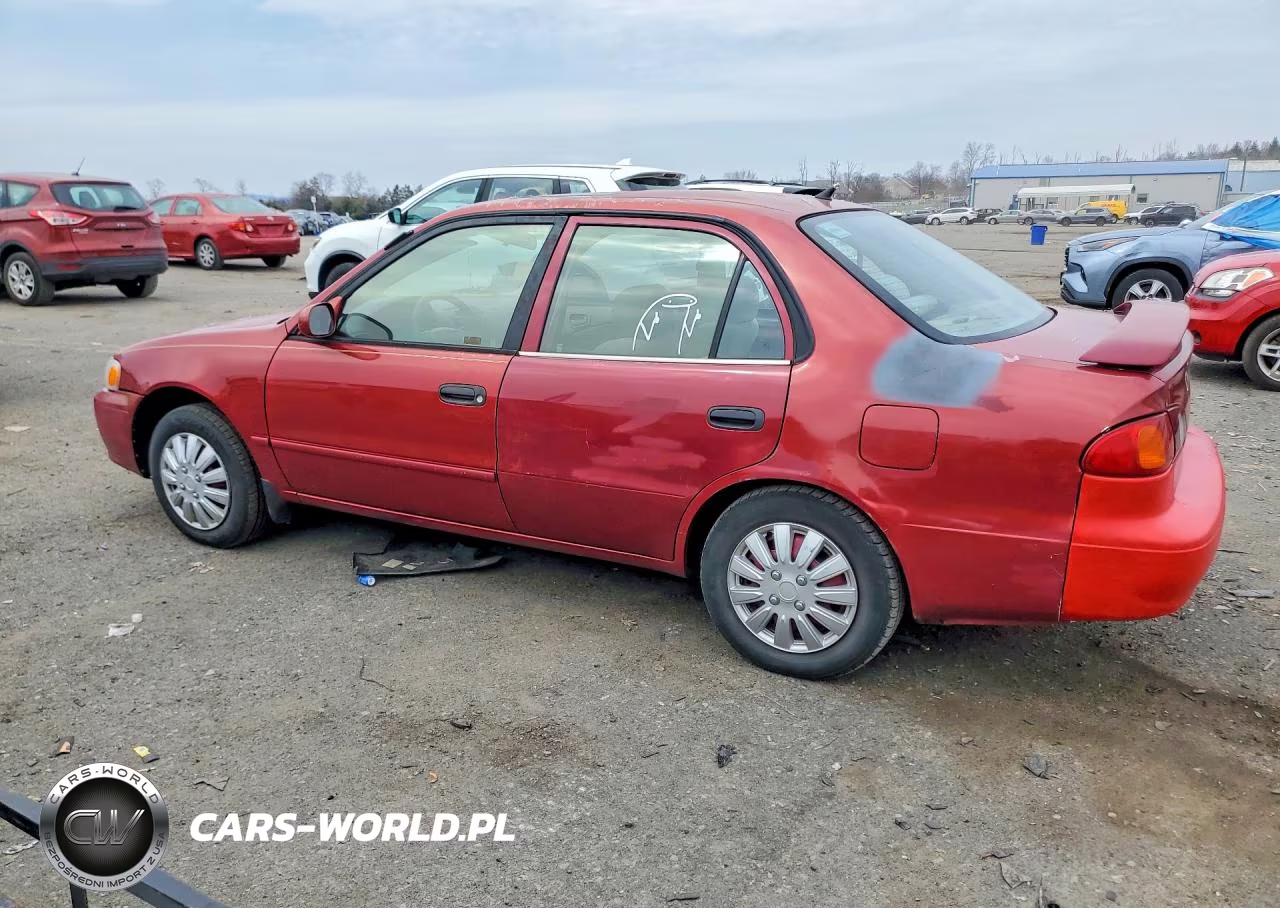 2001 Toyota Corolla Le VIN:2T1BR12E01C384821 - 2