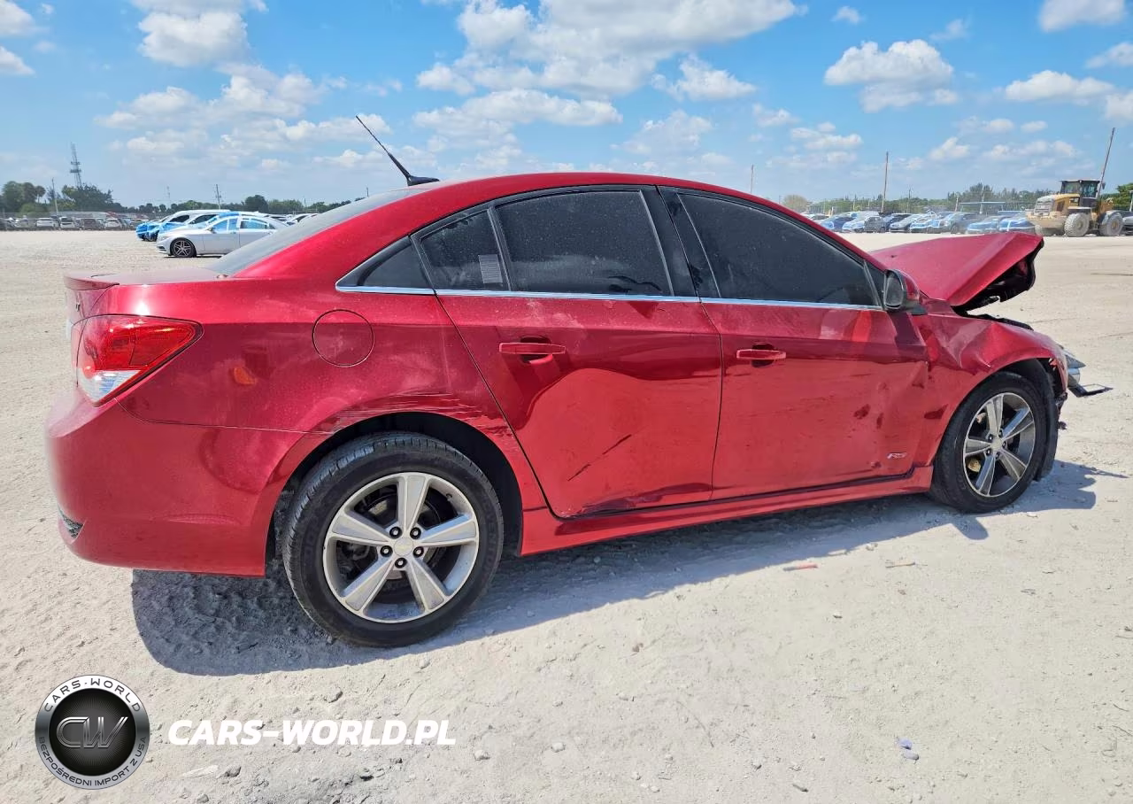2014 Chevrolet Cruze Lt VIN:1G1PE5SBXE7293506 - 3