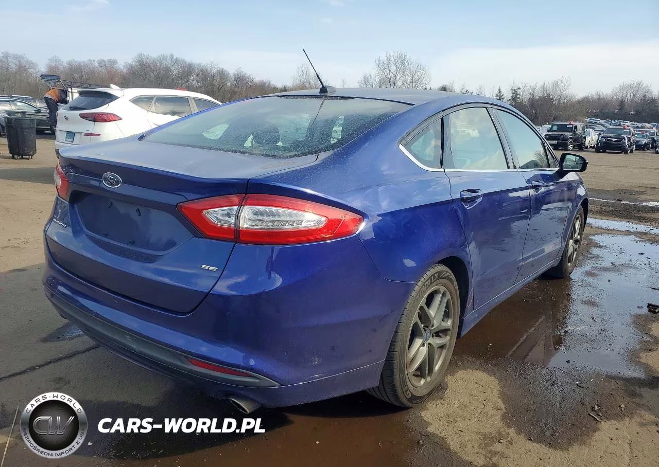 2014 Ford Fusion Se VIN:1FA6P0H72E5353668 - 3
