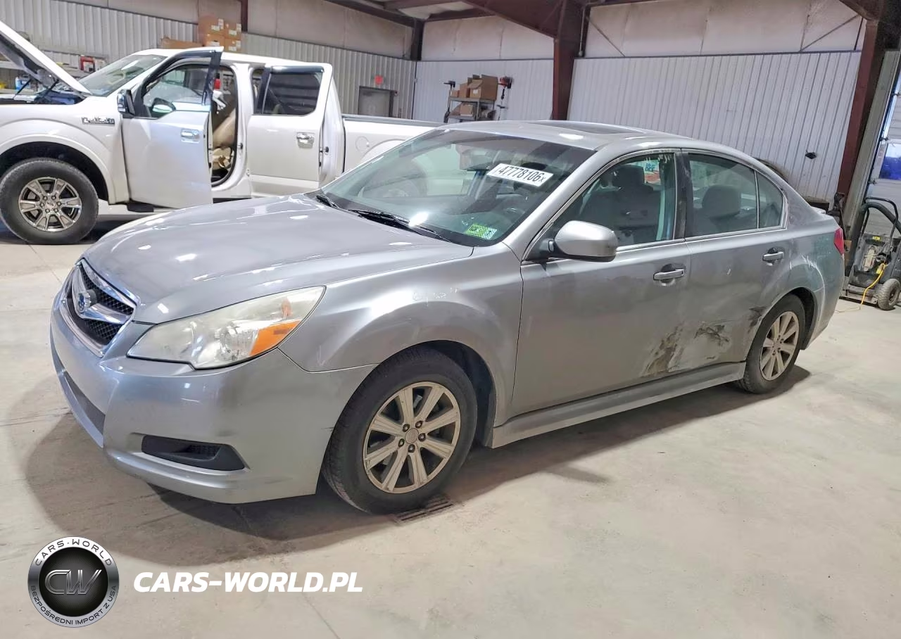 2011 Subaru Legacy 2.5I Premium VIN:4S3BMBG60B3222977 - 1