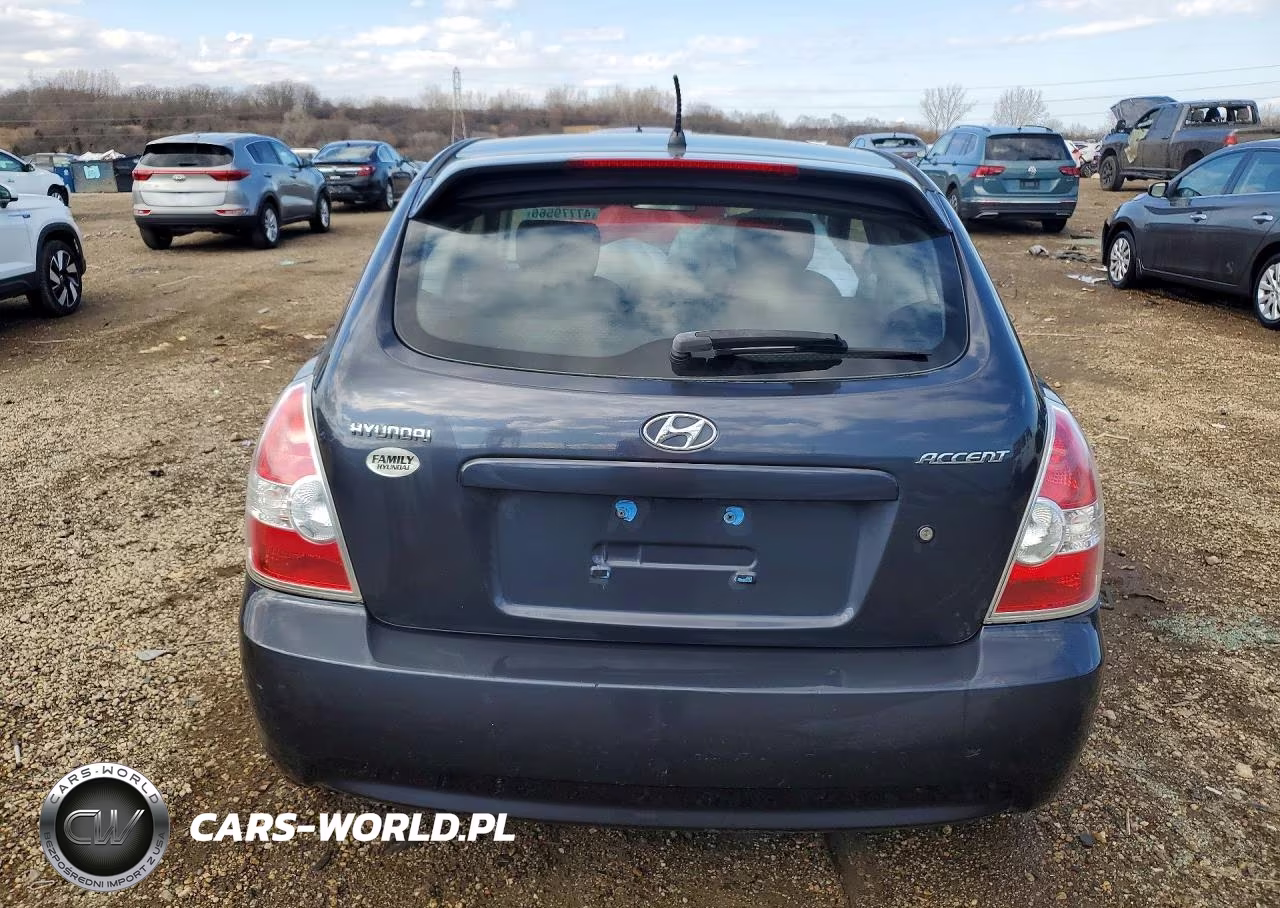 2008 Hyundai Accent Se VIN:KMHCN36C98U063664 - 6