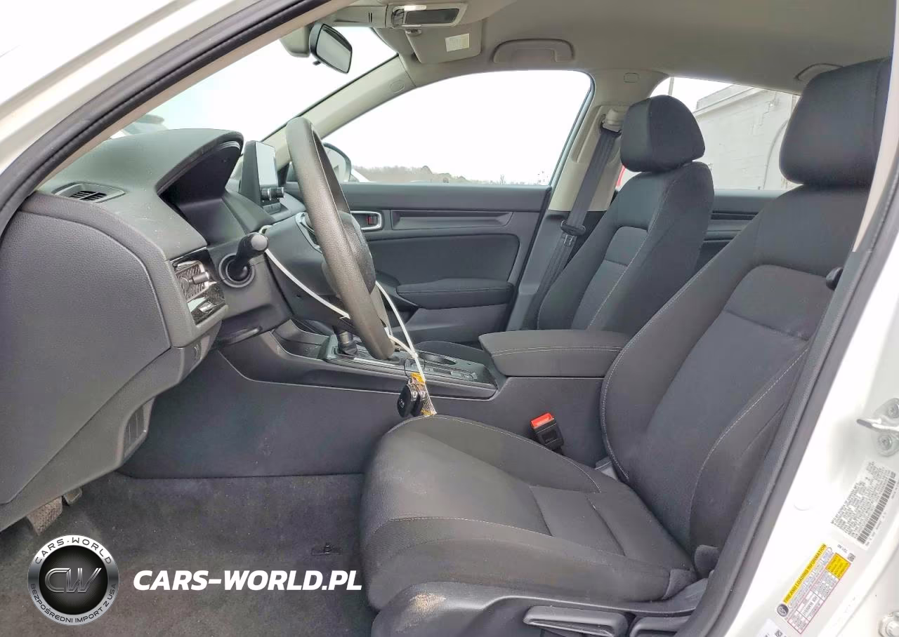 2025 Honda Civic Lx VIN:2HGFE2F22SH513511 - 7