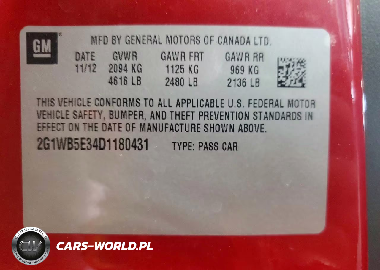 2013 Chevrolet Impala Lt VIN:2G1WB5E34D1180431 - 12