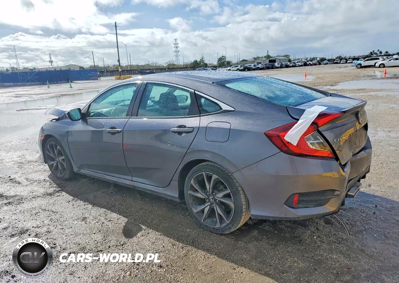 2019 Honda Civic Sport VIN:2HGFC2F87KH579790 - 2