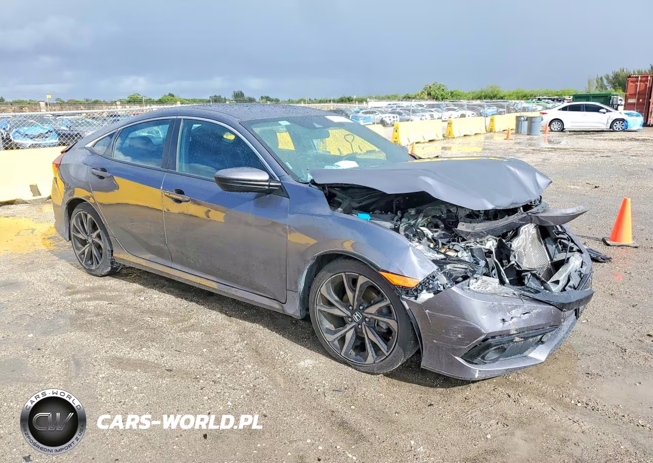 2019 Honda Civic Sport VIN:2HGFC2F87KH579790 - 4
