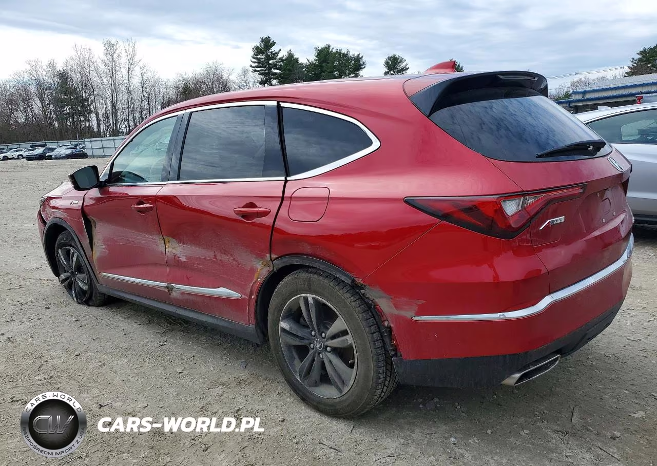 2022 Acura Mdx VIN:5J8YE1H34NL020252 - 2