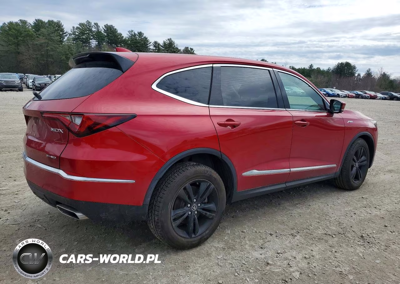 2022 Acura Mdx VIN:5J8YE1H34NL020252 - 3