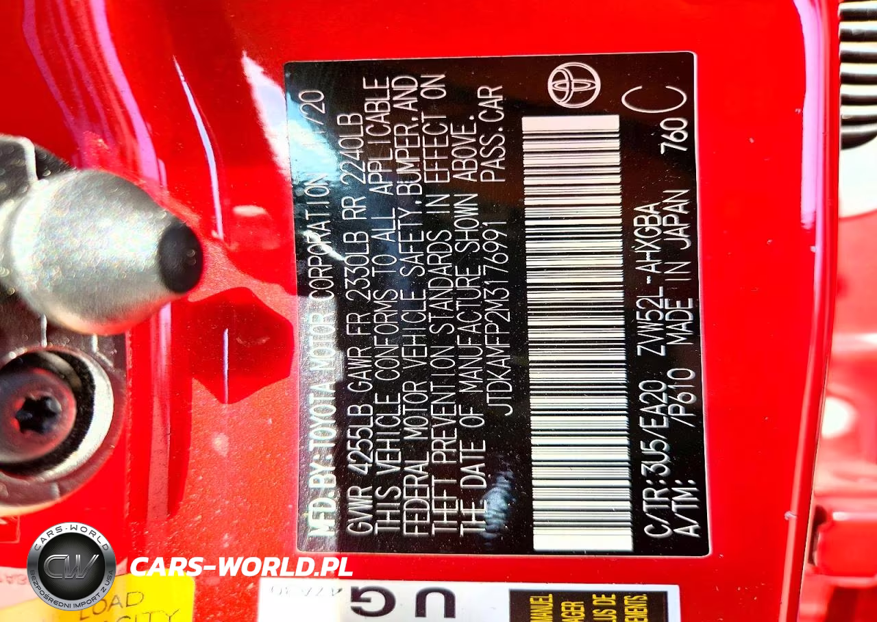 2021 Toyota Prius Prime Xle VIN:JTDKAMFP2M3176991 - 13