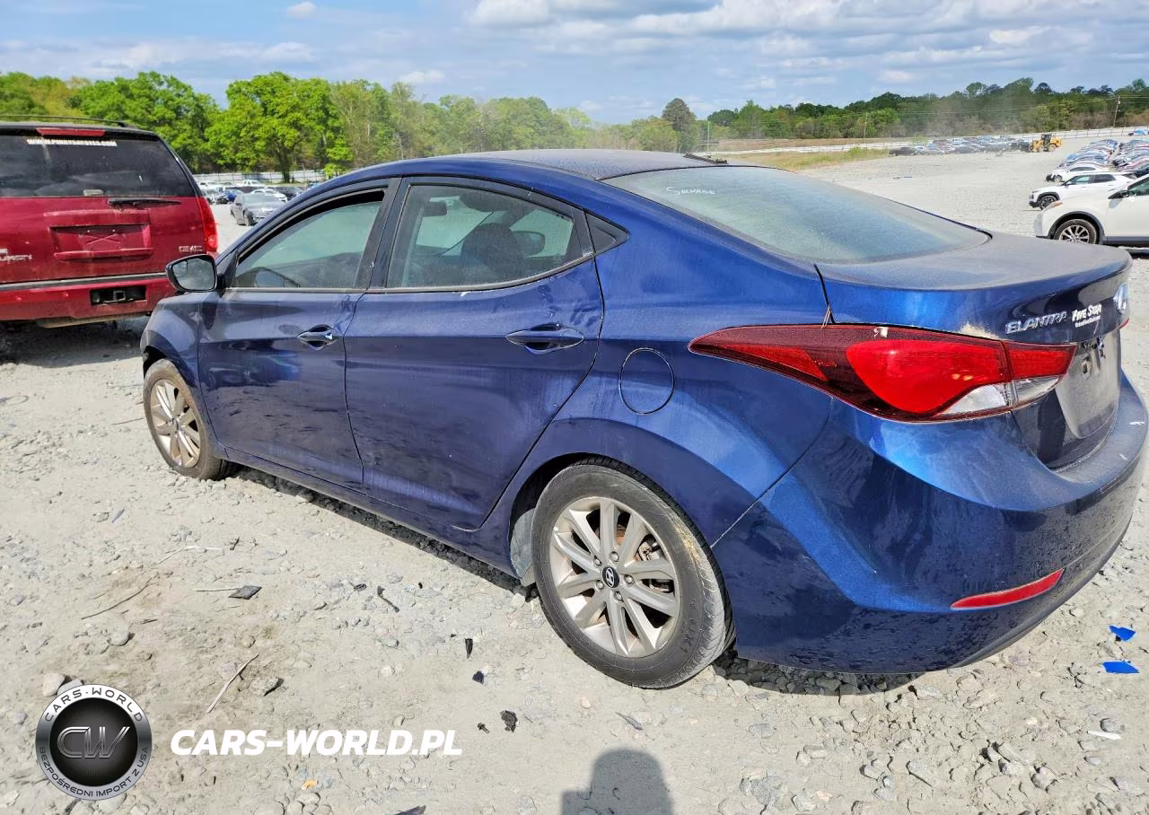 2016 Hyundai Elantra Se VIN:5NPDH4AE3GH743874 - 2