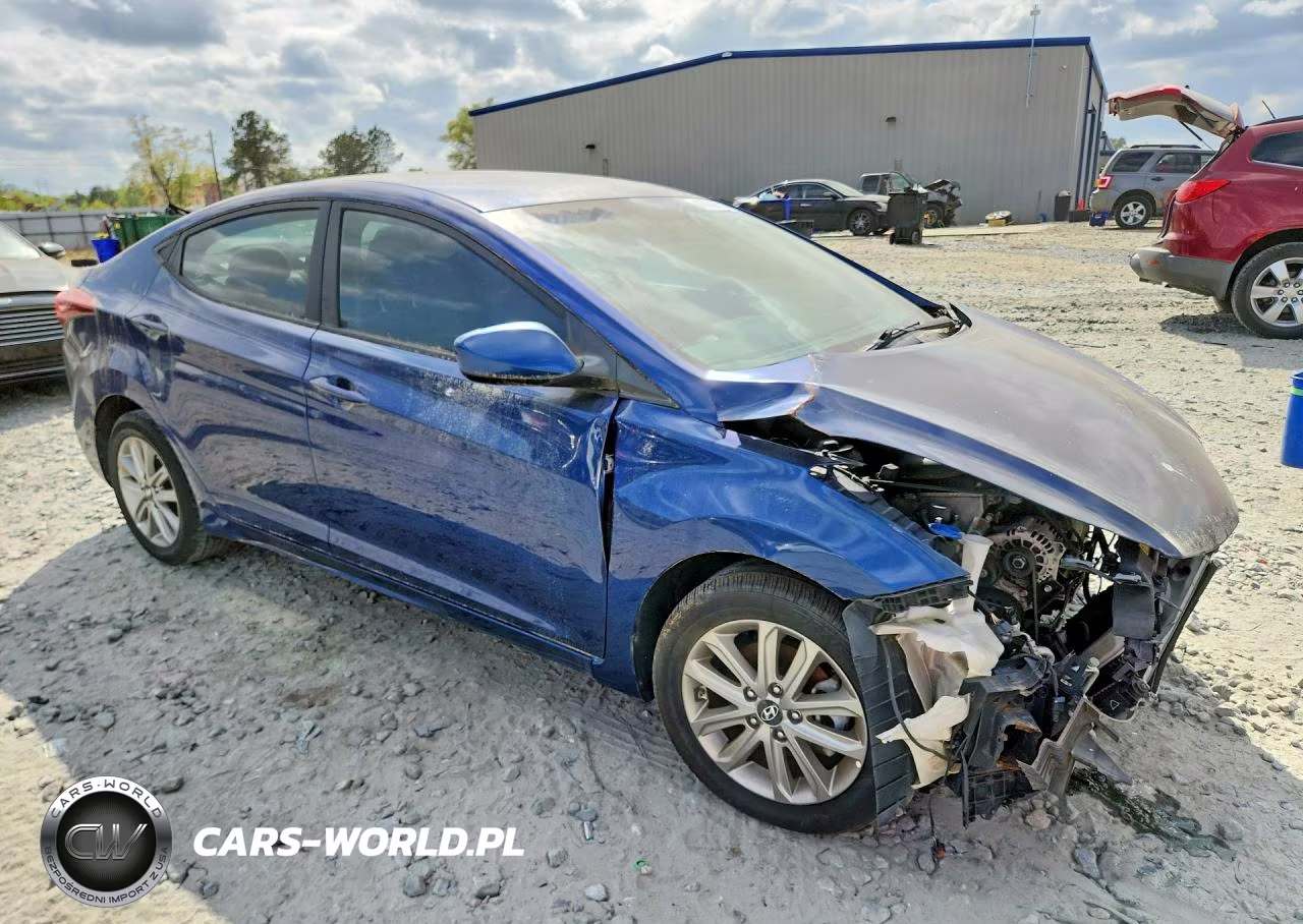 2016 Hyundai Elantra Se VIN:5NPDH4AE3GH743874 - 4