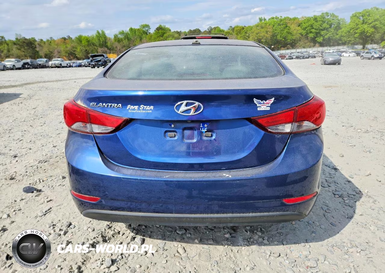 2016 Hyundai Elantra Se VIN:5NPDH4AE3GH743874 - 6