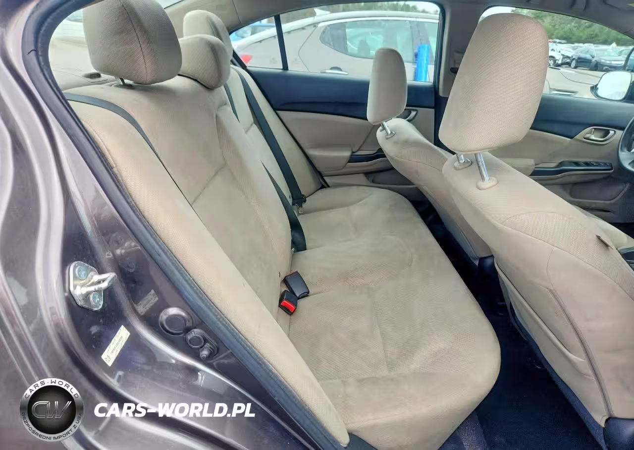 2013 Honda Civic Lx VIN:19XFB2F59DE008338 - 10