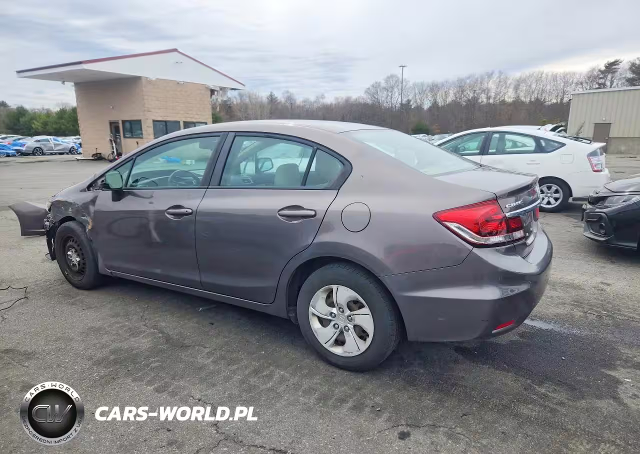 2013 Honda Civic Lx VIN:19XFB2F59DE008338 - 2
