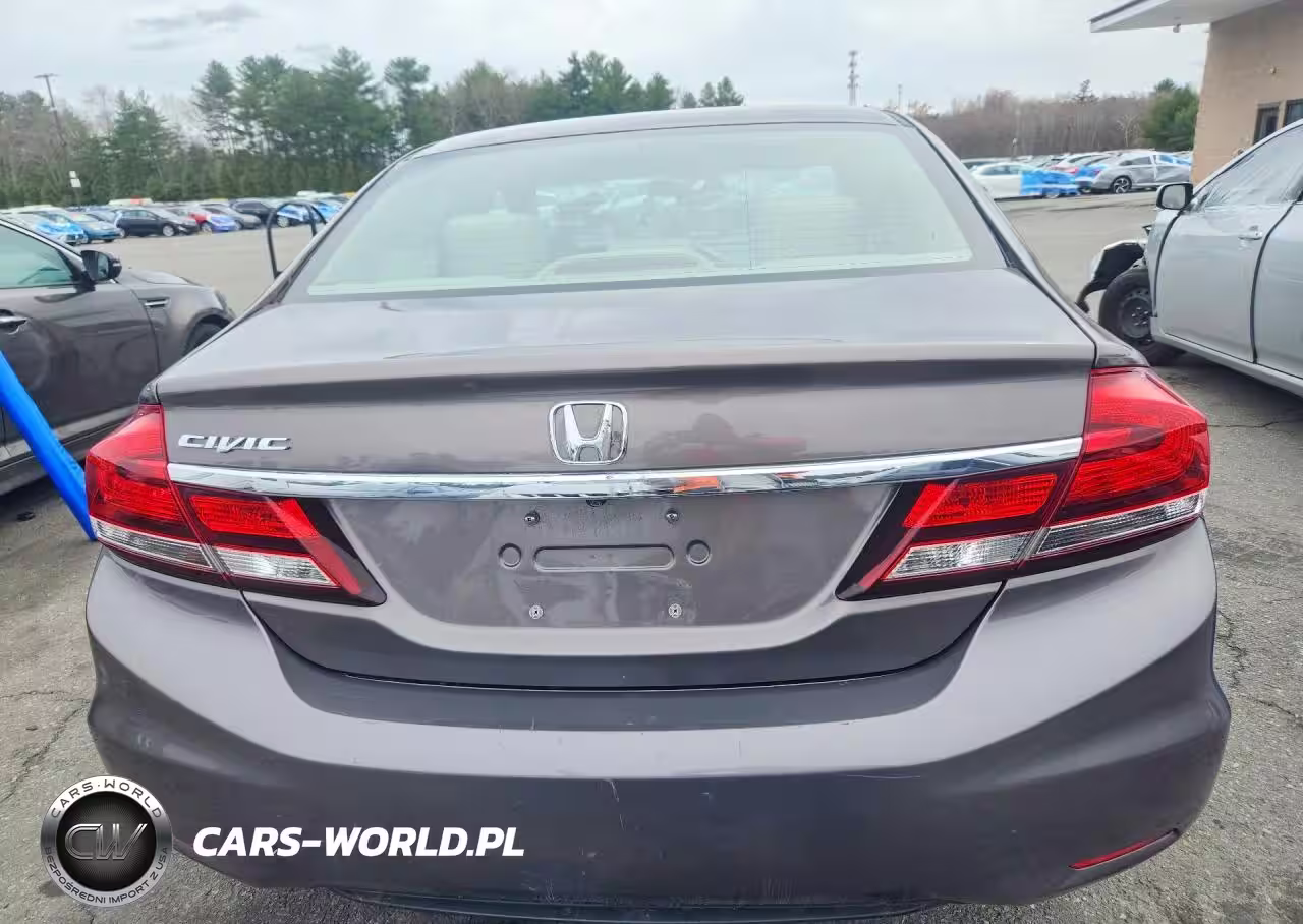 2013 Honda Civic Lx VIN:19XFB2F59DE008338 - 6