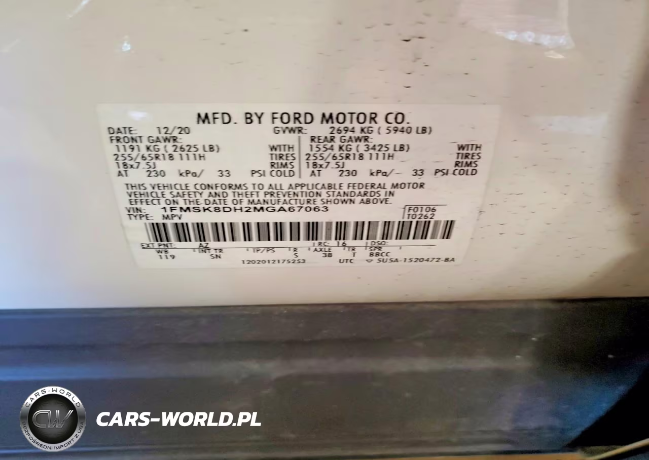 2021 Ford Explorer Xlt VIN:1FMSK8DH2MGA67063 - 14
