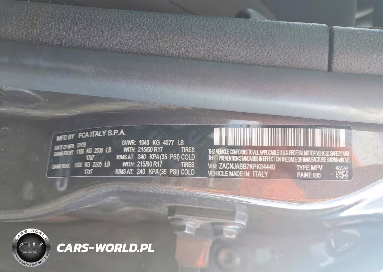 2019 Jeep Renegade Latitude VIN:ZACNJABB7KPK84440 - 14