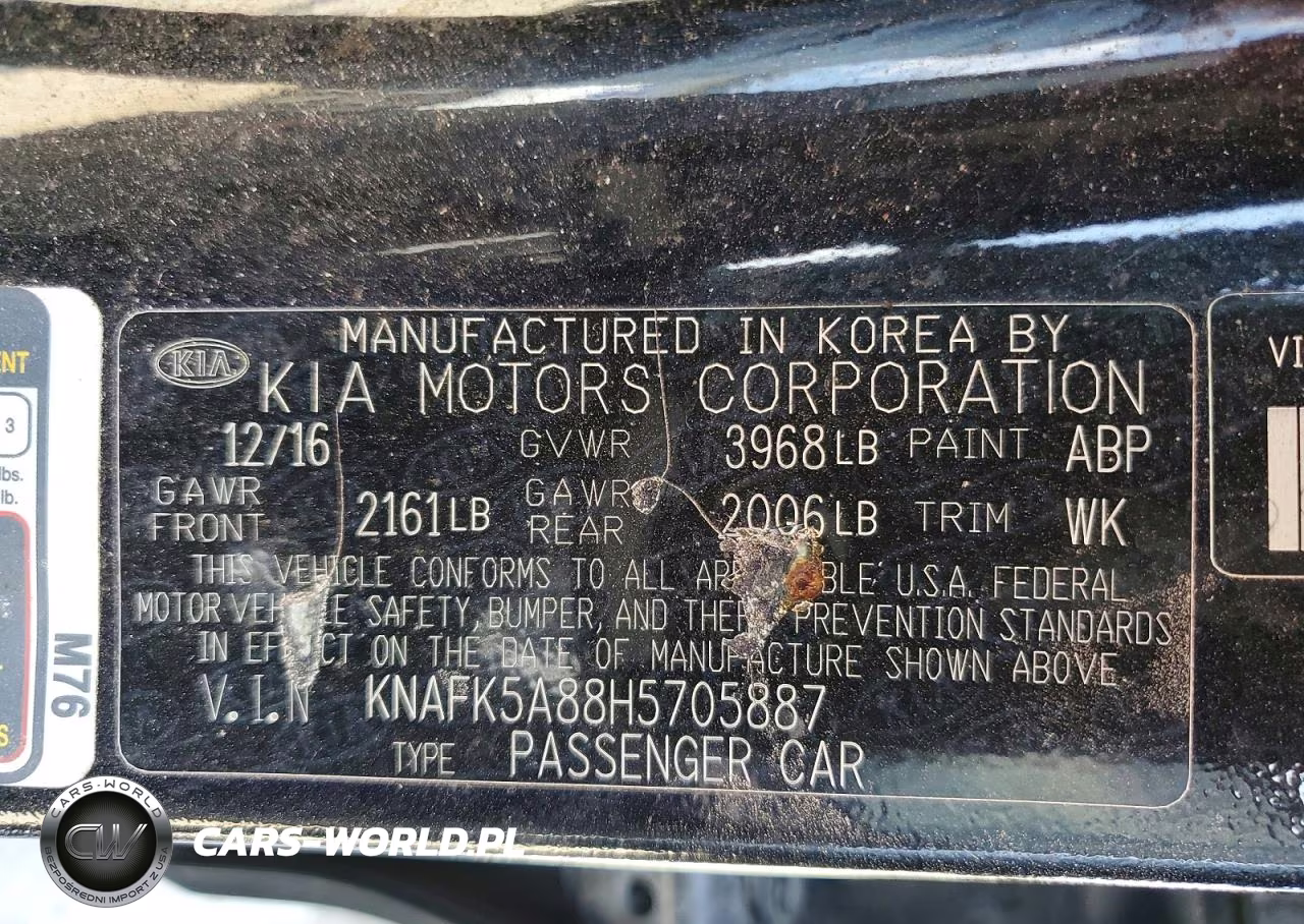 2017 Kia Forte5 Lx VIN:KNAFK5A88H5705887 - 12