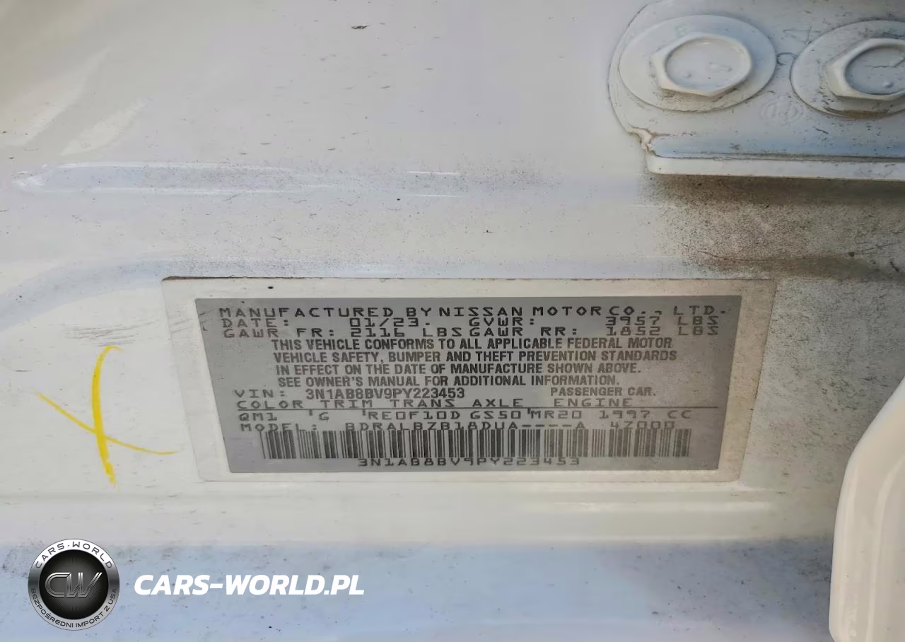2023 Nissan Sentra S VIN:3N1AB8BV9PY223453 - 12