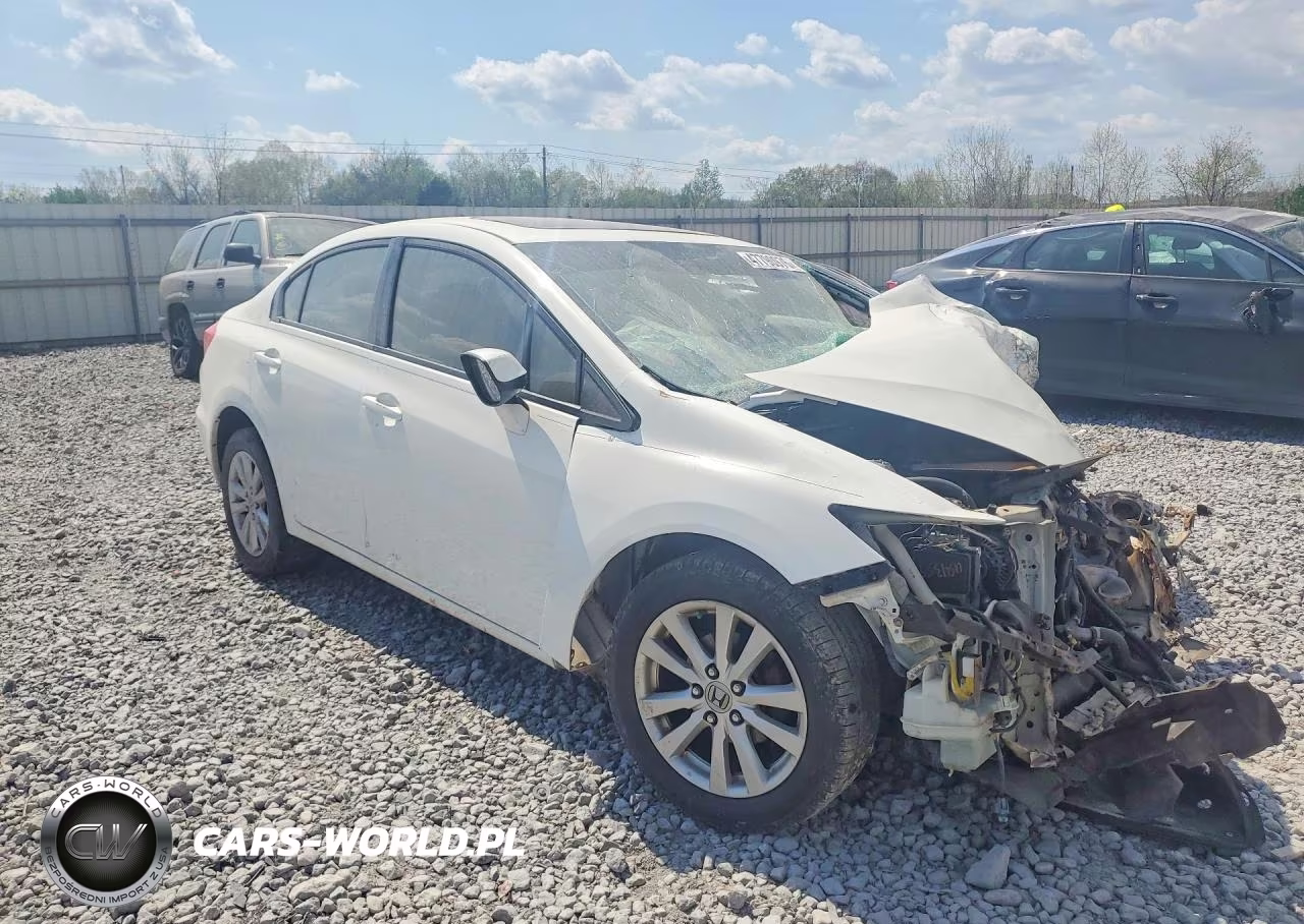 2012 Honda Civic Ex VIN:19XFB2F82CE004396 - 4