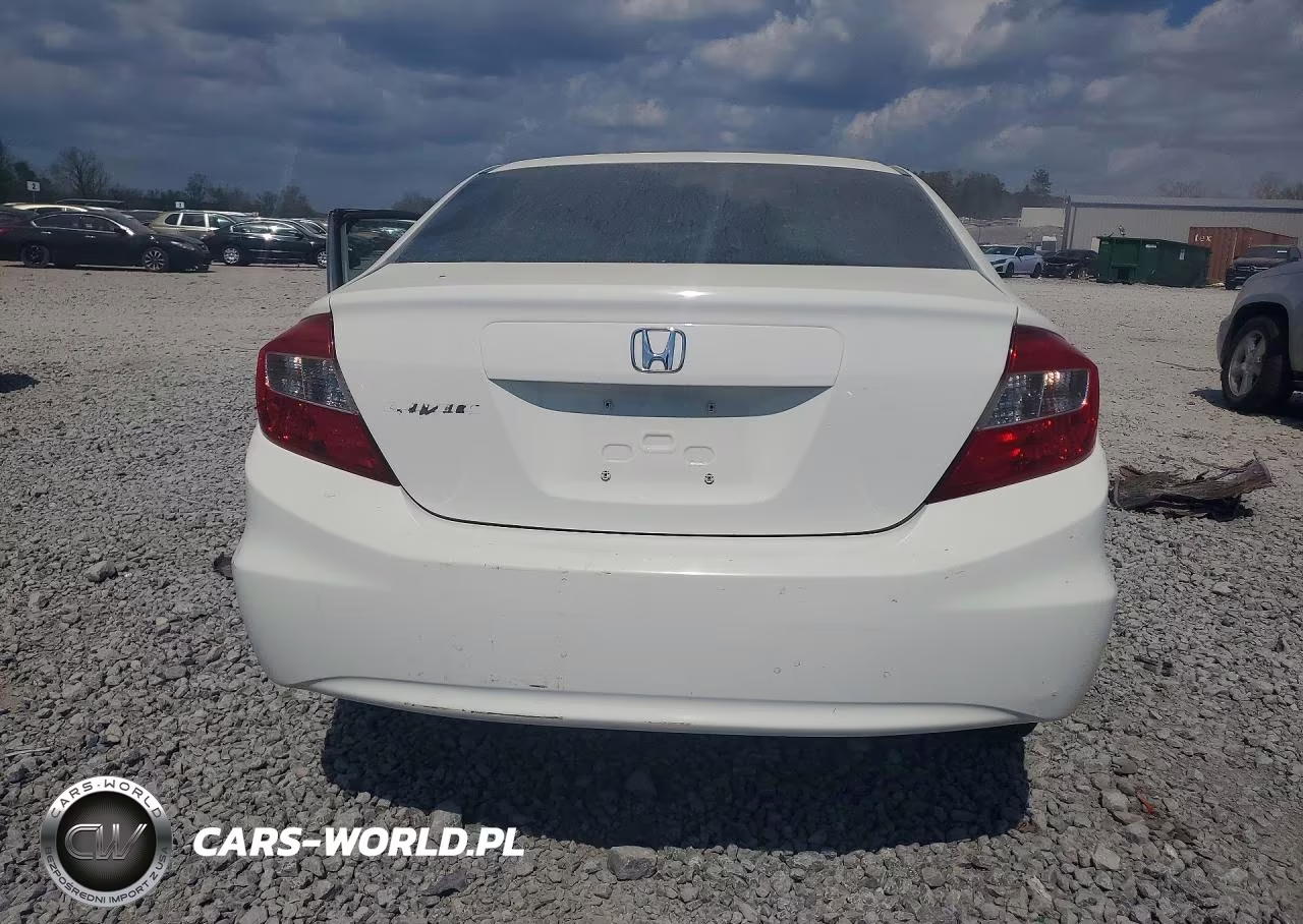 2012 Honda Civic Ex VIN:19XFB2F82CE004396 - 6