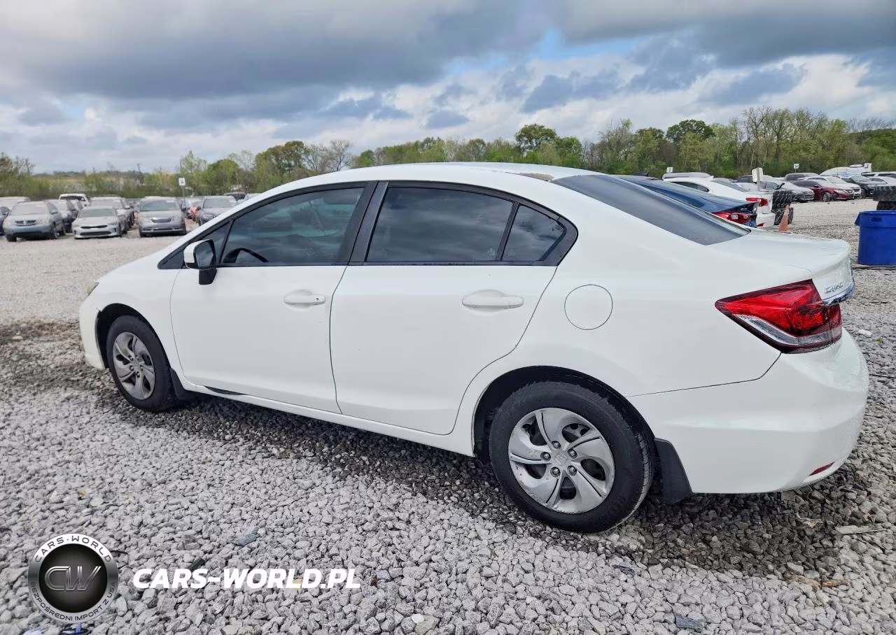 2014 Honda Civic Lx VIN:19XFB2F5XEE046047 - 2