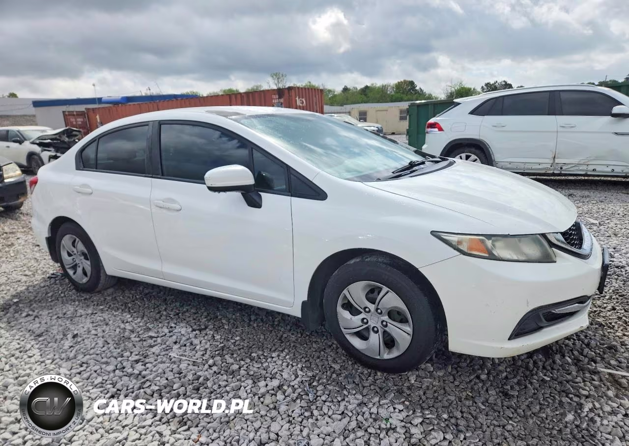 2014 Honda Civic Lx VIN:19XFB2F5XEE046047 - 4