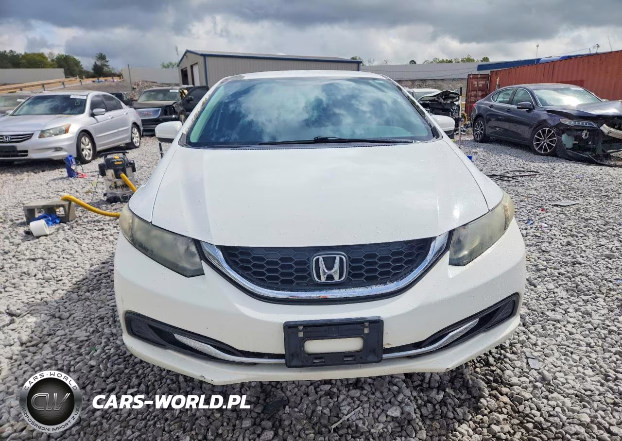 2014 Honda Civic Lx VIN:19XFB2F5XEE046047 - 5
