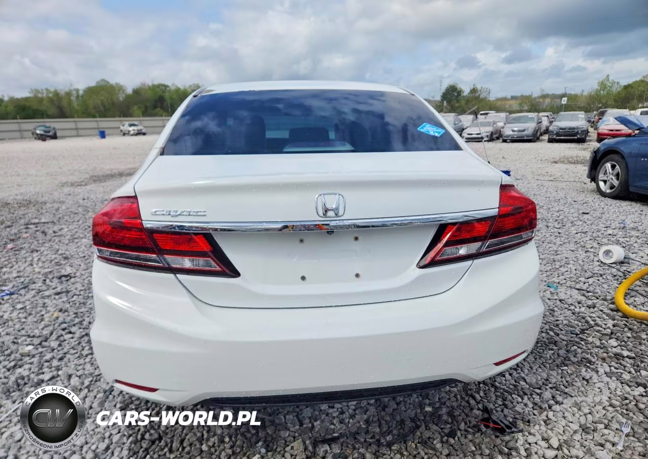2014 Honda Civic Lx VIN:19XFB2F5XEE046047 - 6