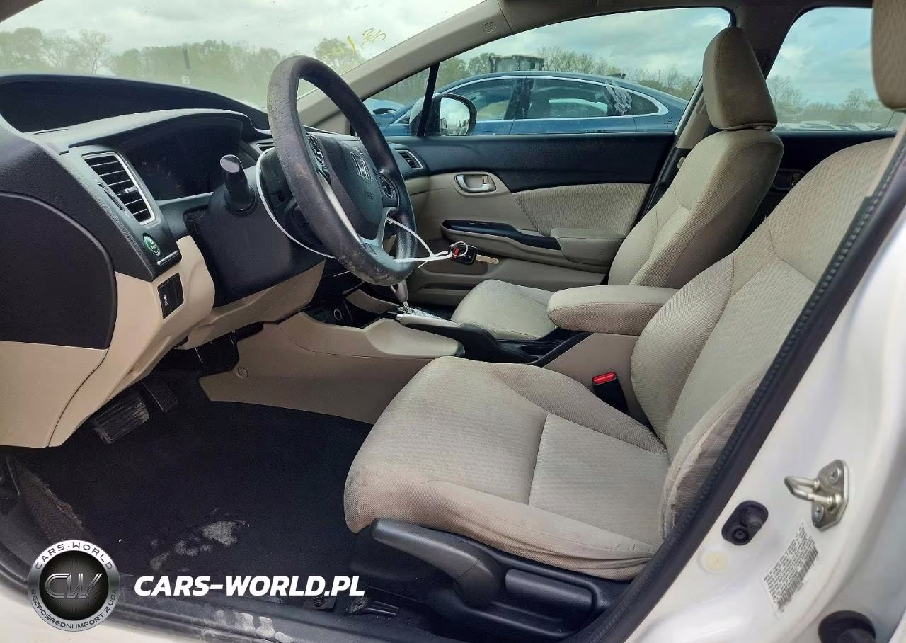 2014 Honda Civic Lx VIN:19XFB2F5XEE046047 - 7