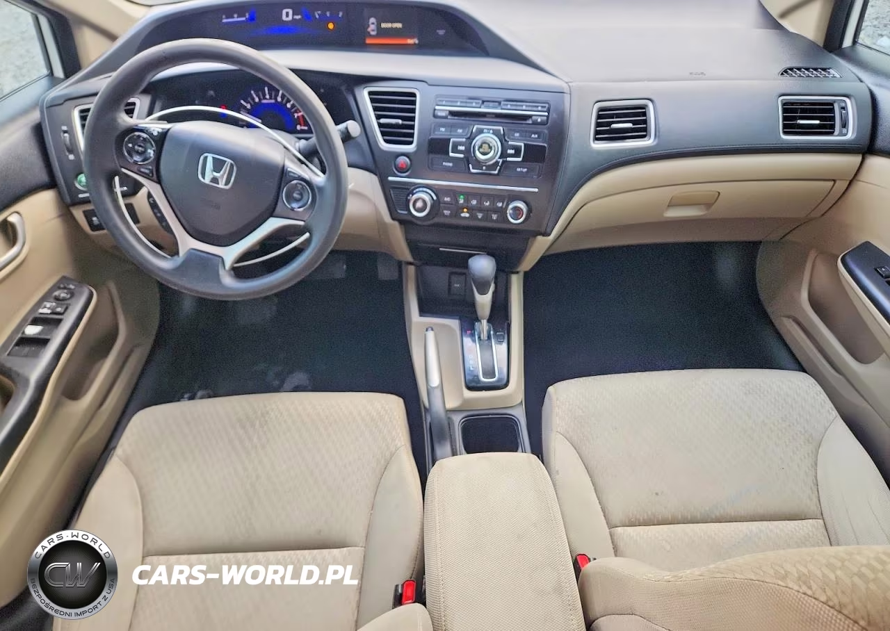 2014 Honda Civic Lx VIN:19XFB2F5XEE046047 - 8