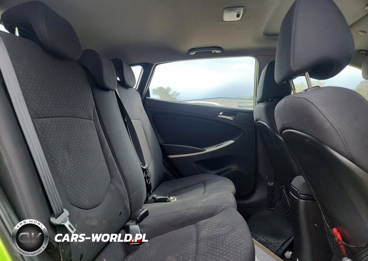 2013 Hyundai Accent Se VIN:KMHCU5AE3DU089453 - 10