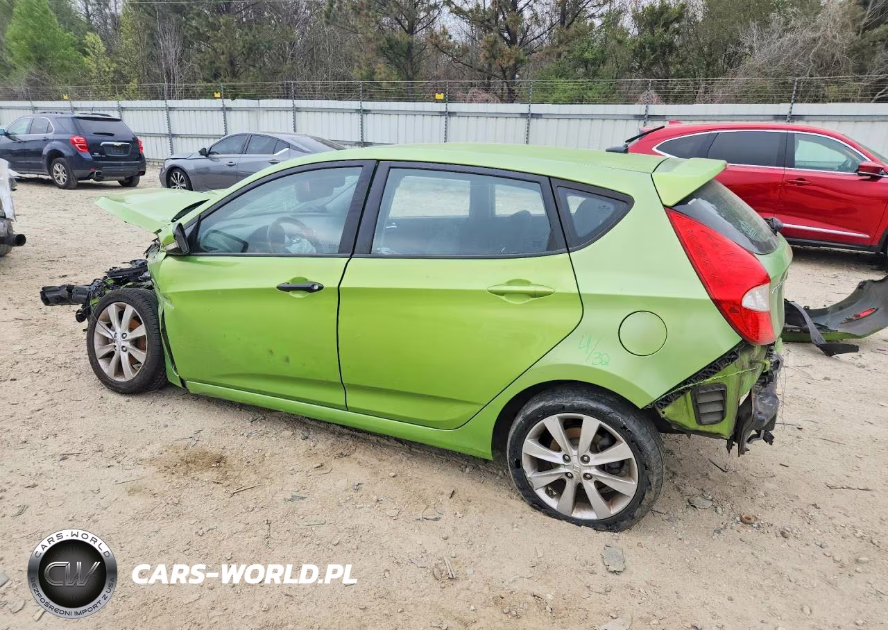 2013 Hyundai Accent Se VIN:KMHCU5AE3DU089453 - 2