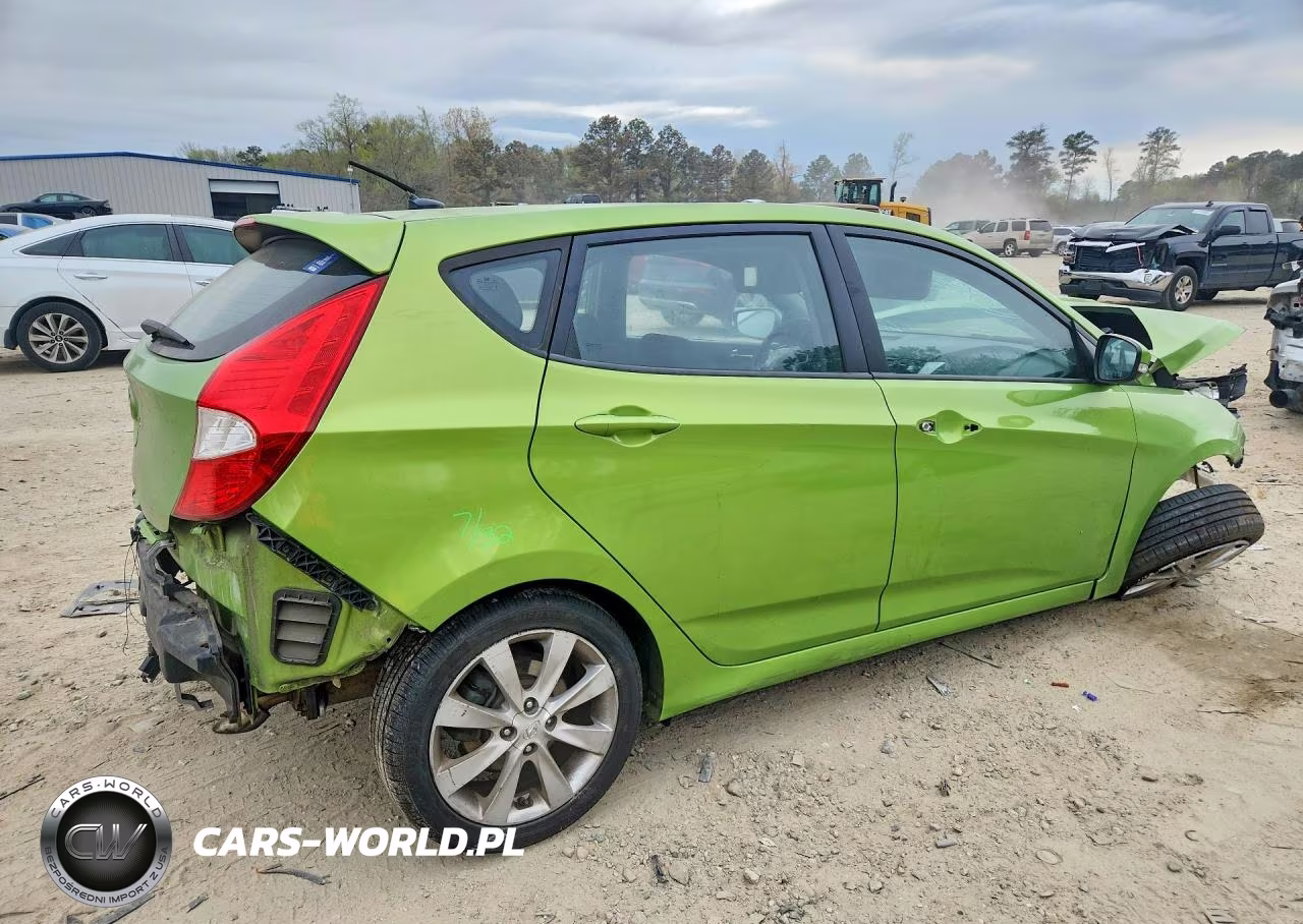 2013 Hyundai Accent Se VIN:KMHCU5AE3DU089453 - 3
