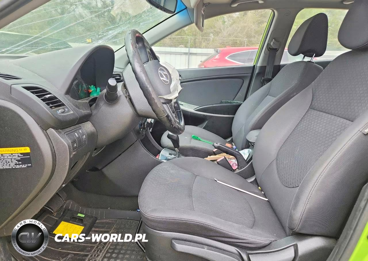 2013 Hyundai Accent Se VIN:KMHCU5AE3DU089453 - 7