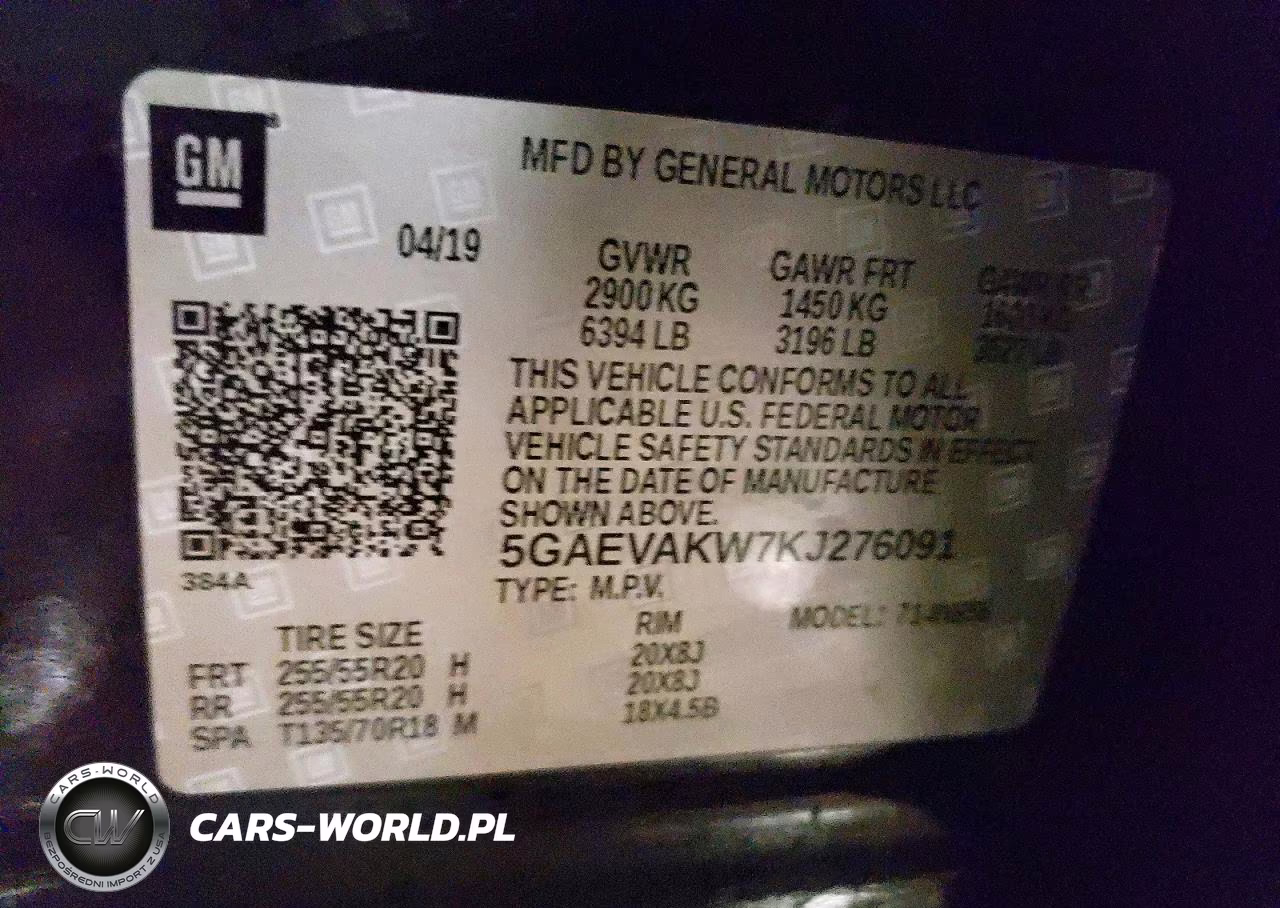 2019 Buick Enclave Essence VIN:5GAEVAKW7KJ276091 - 13