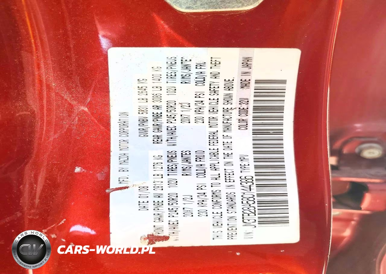 2008 Mazda Cx-9 VIN:JM3TB28A580144386 - 13