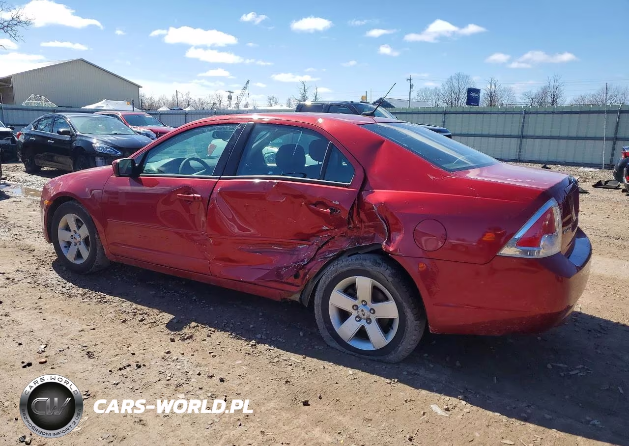 2008 Ford Fusion Se VIN:3FAHP07Z38R212640 - 2