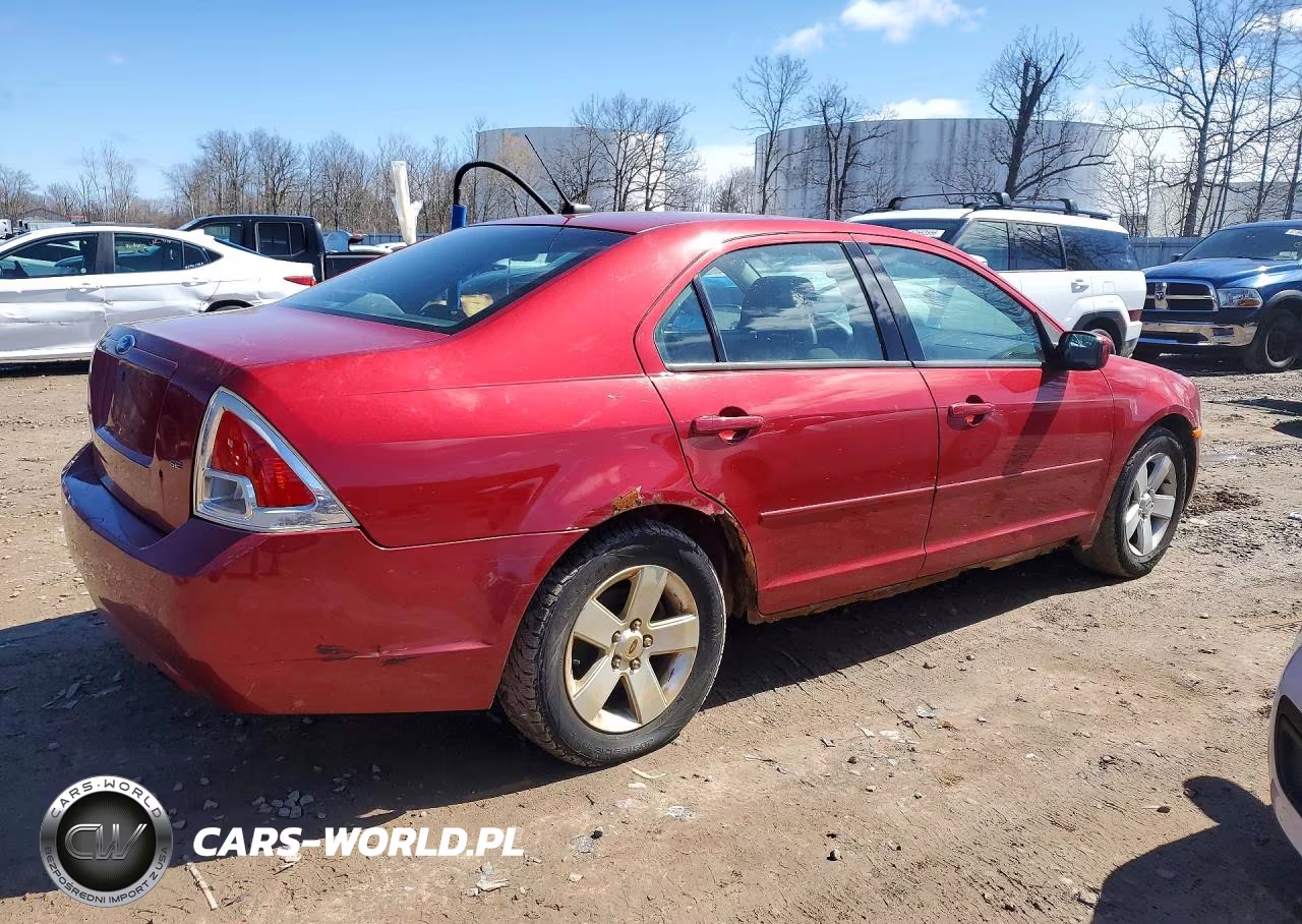2008 Ford Fusion Se VIN:3FAHP07Z38R212640 - 3