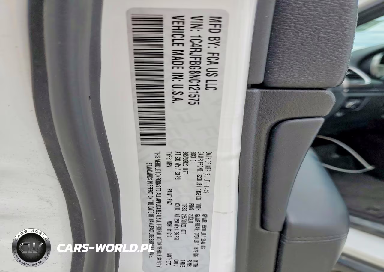 2022 Jeep Grand Cherokee Limited VIN:1C4RJFBG8NC121575 - 13